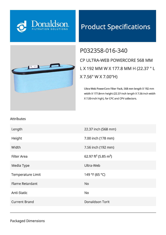P032358 UW Spec Page 1